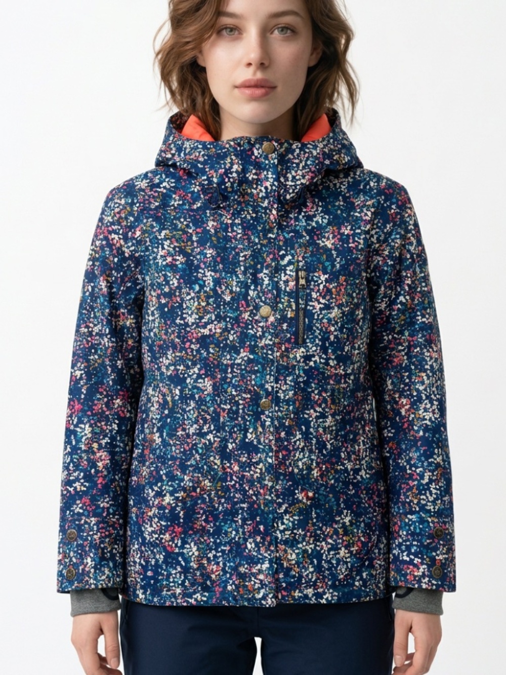 ROXY • DryFlight 10K Thinsulate Floral Snowboard Ski Jacket Small
